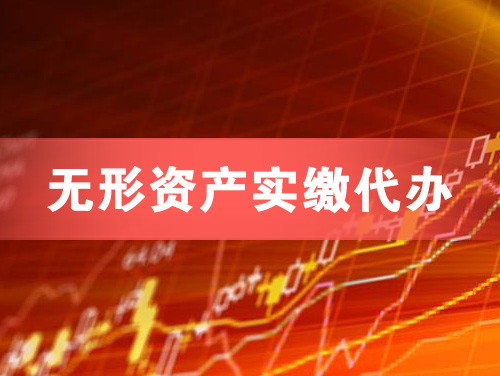 高安无形资产实缴资本代办